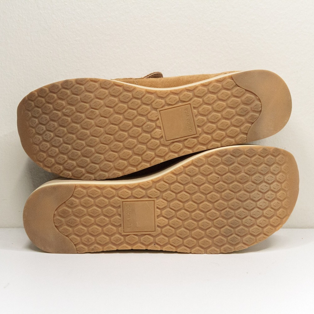 Dolce Vita Tan Platform Loafers - Picture 7 of 9